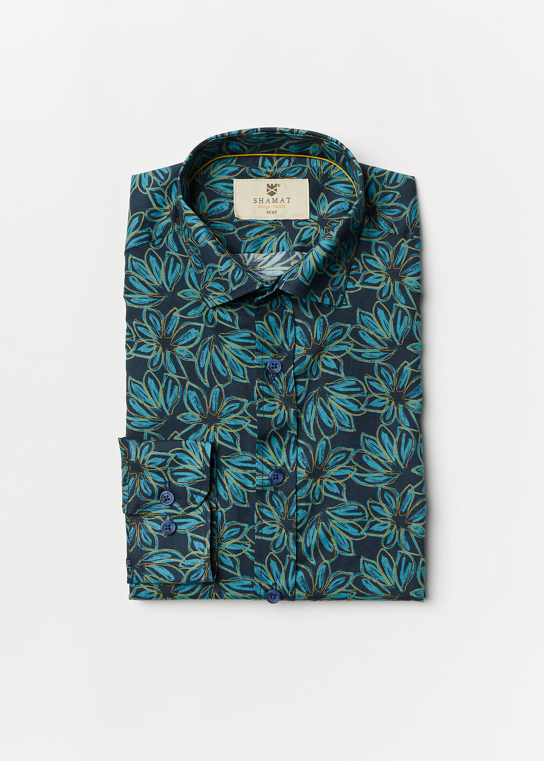 CAMISA ALGODÓN ESTAMPADA