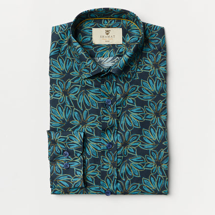 CAMISA ALGODÓN ESTAMPADA