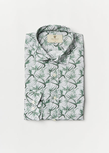 CAMISA ALGODÓN ESTAMPADA PARADISE