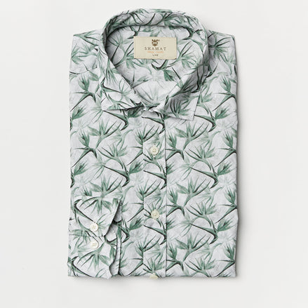 CAMISA ALGODÓN ESTAMPADA PARADISE