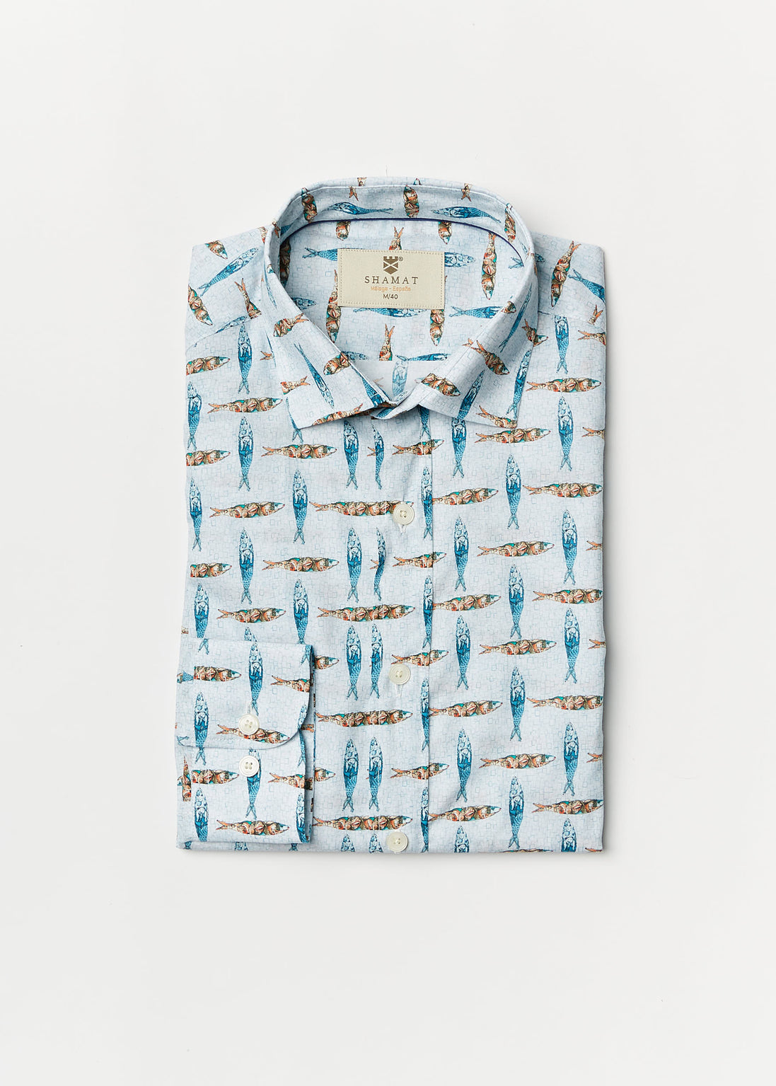 CAMISA M/L 100% ALGODON VOILÉ
