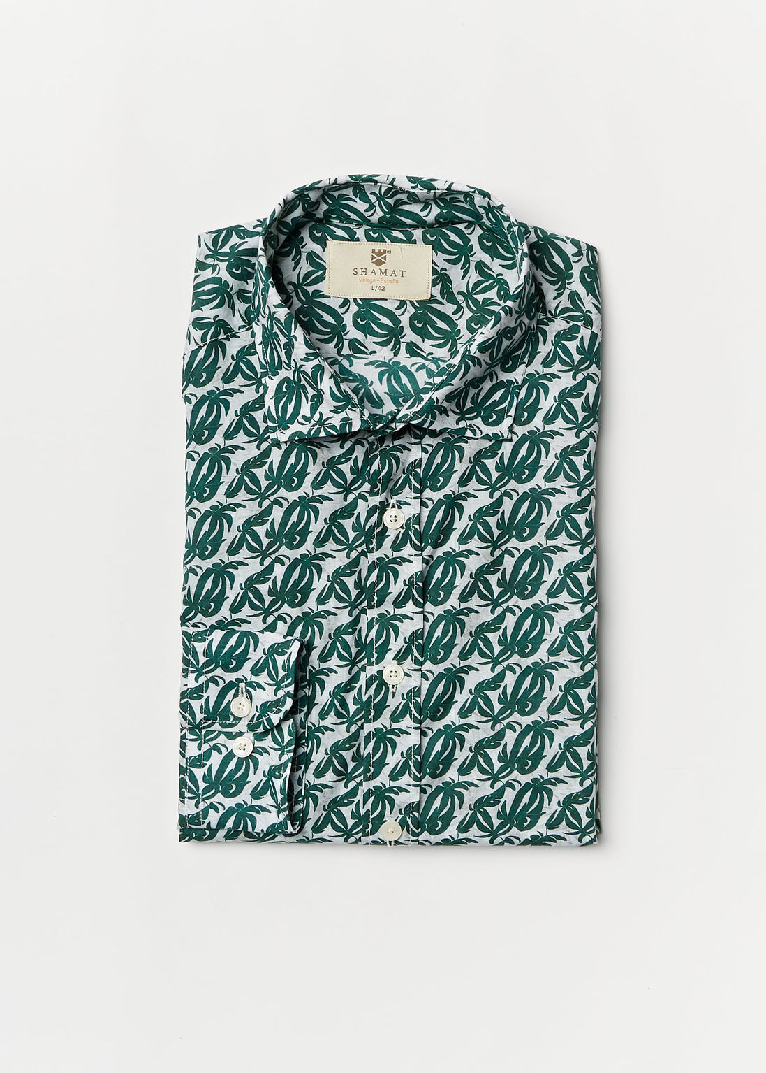 CAMISA M/L 100% ALGODON VOILÉ