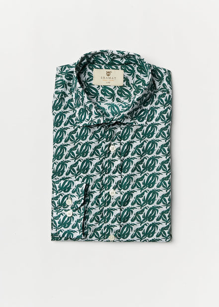 CAMISA M/L 100% ALGODON VOILÉ