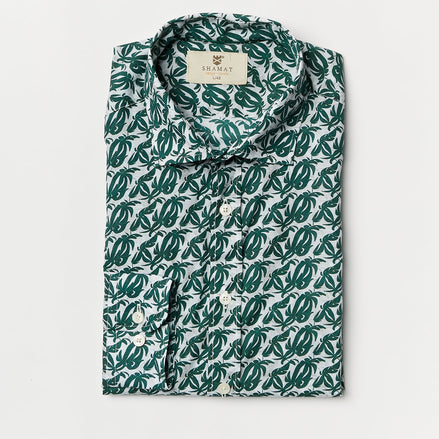 CAMISA M/L 100% ALGODON VOILÉ