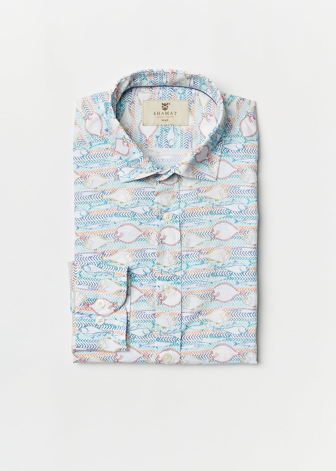 CAMISA M/L 100% ALGODON VOILÉ