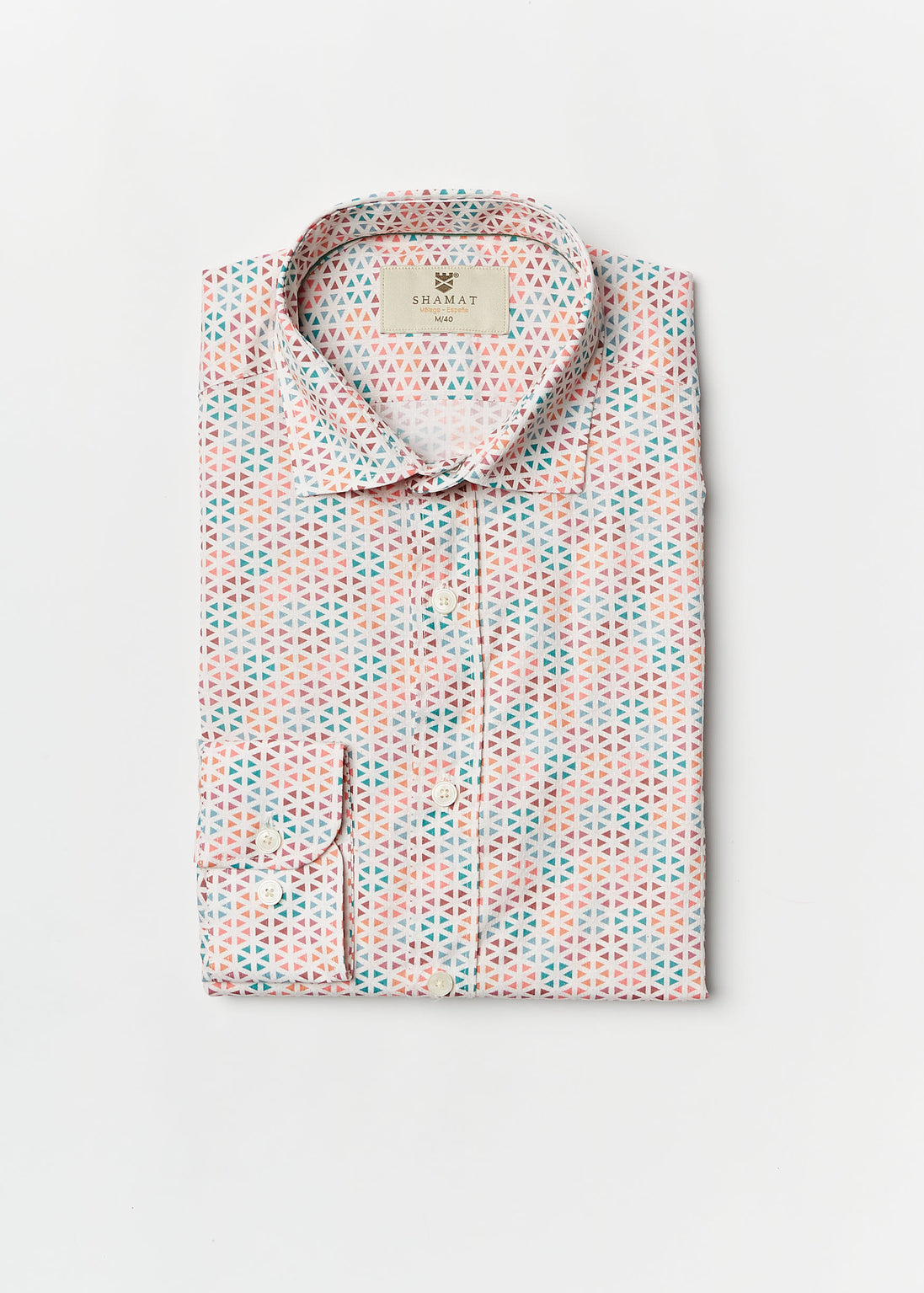 CAMISA M/L 100%ALGODON