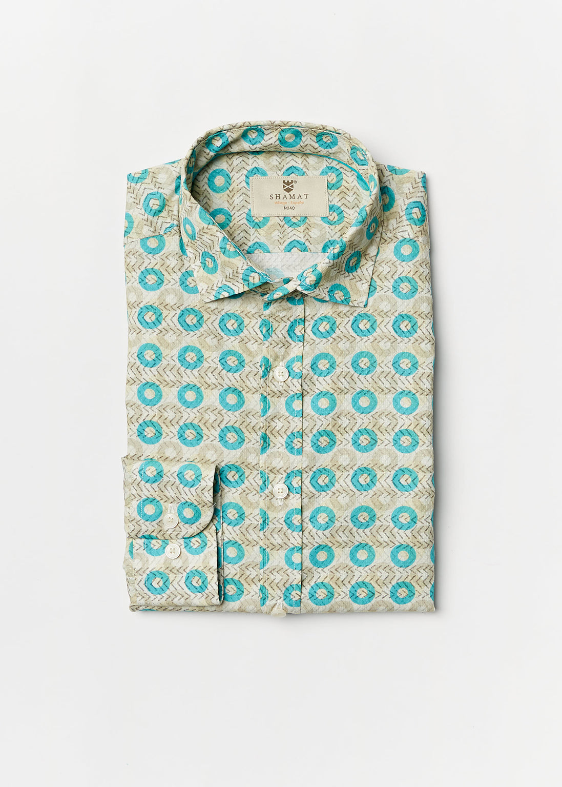 CAMISA M/L 100% ALGODON