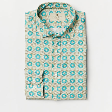 CAMISA M/L 100% ALGODON