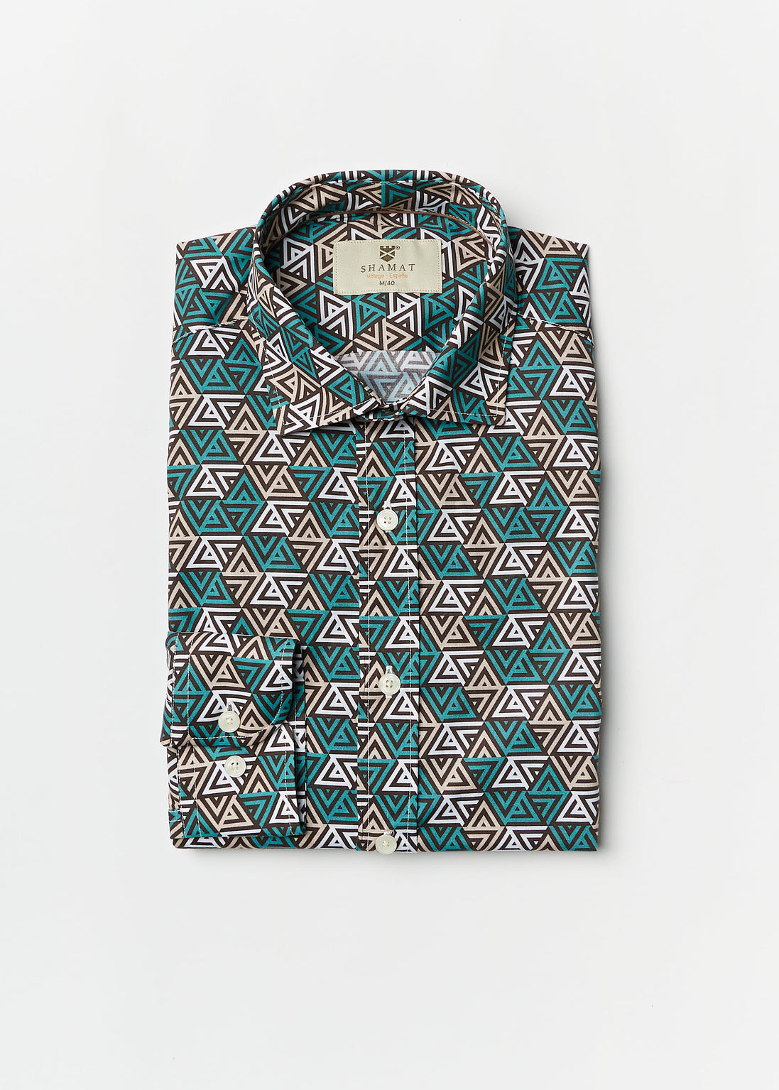 CAMISA M/L ALGODON CON ELASTAN