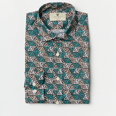 CAMISA M/L ALGODON CON ELASTAN