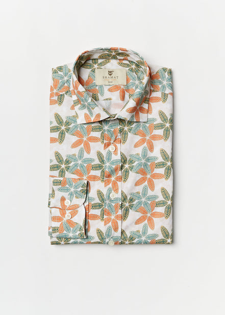 CAMISA M/L ALGODON CON ELASTAN