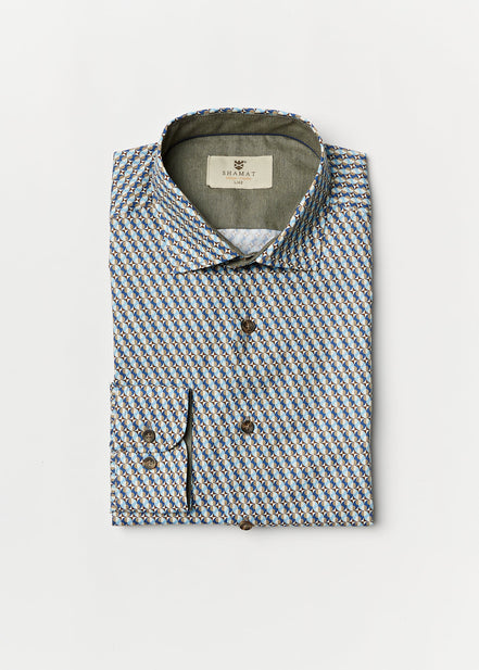 CAMISA ALGODÓN ESTAMPADA JARIN