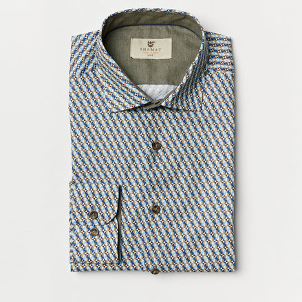 CAMISA ALGODÓN ESTAMPADA JARIN