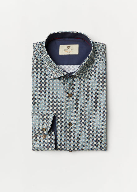 CAMISA ALGODÓN ESTAMPADA JARIN