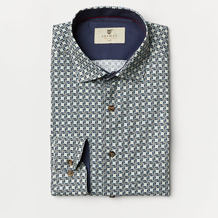 CAMISA ALGODÓN ESTAMPADA JARIN
