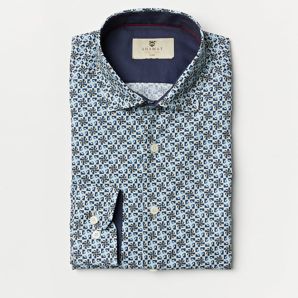 CAMISA ALGODÓN ESTAMPADA JARIN