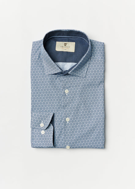 CAMISA M/L ALGODON