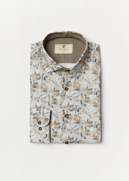 CAMISA M/L ALGODON