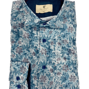 CAMISA M/L ALGODON CON ELASTAN