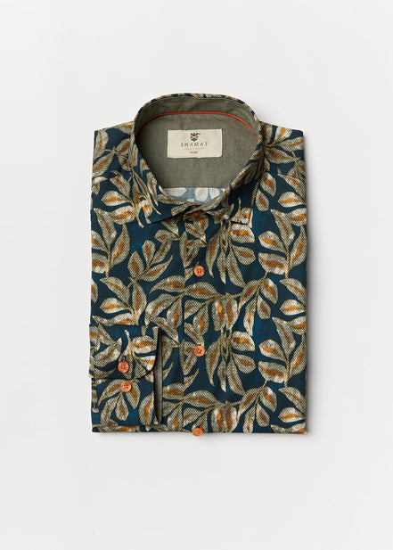 CAMISA ALGODÓN ESTAMPADA JADE