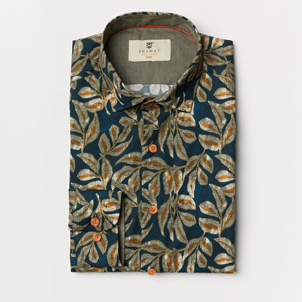 CAMISA ALGODÓN ESTAMPADA JADE