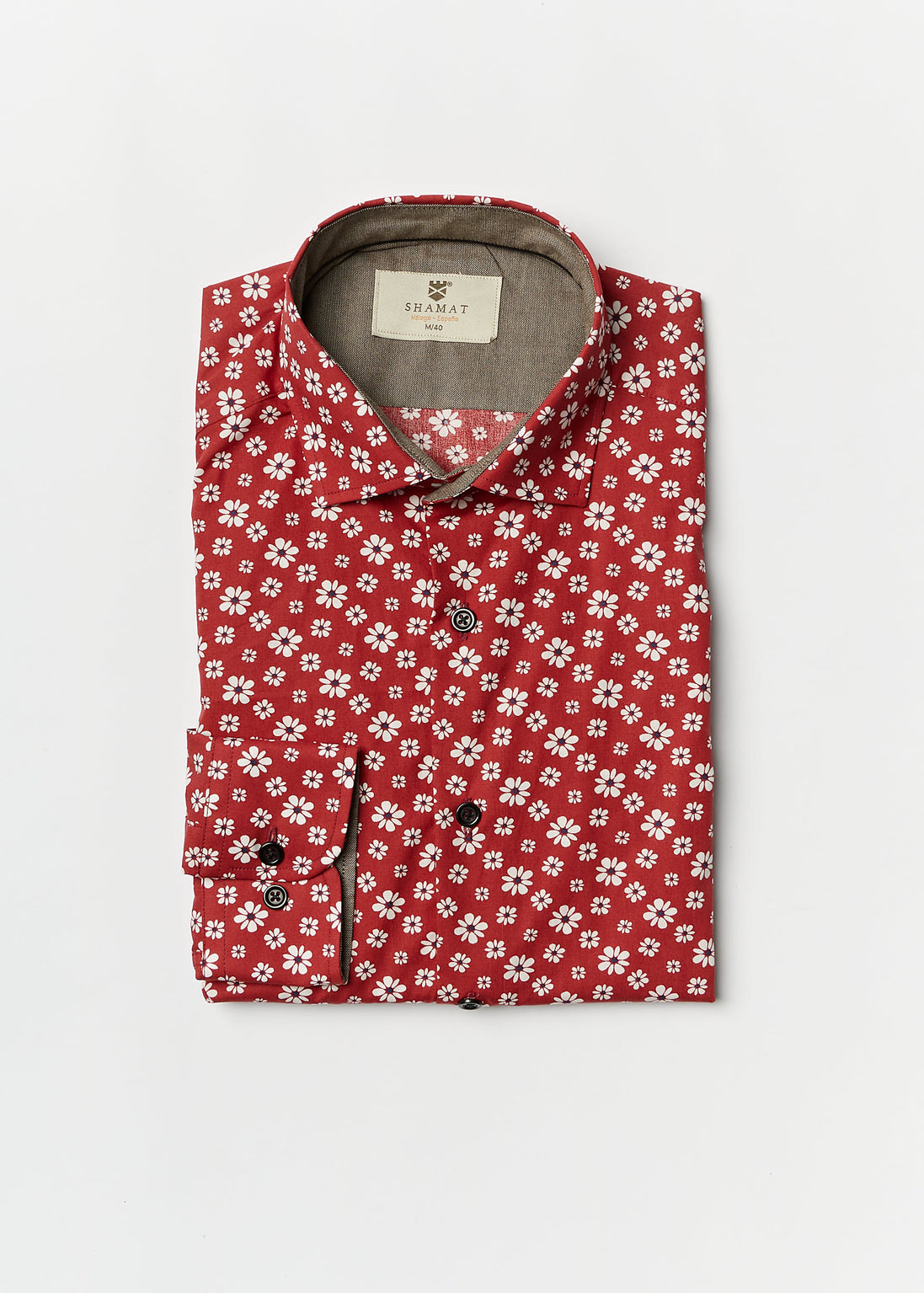 CAMISA ALGODÓN ESTAMPADA TRANI