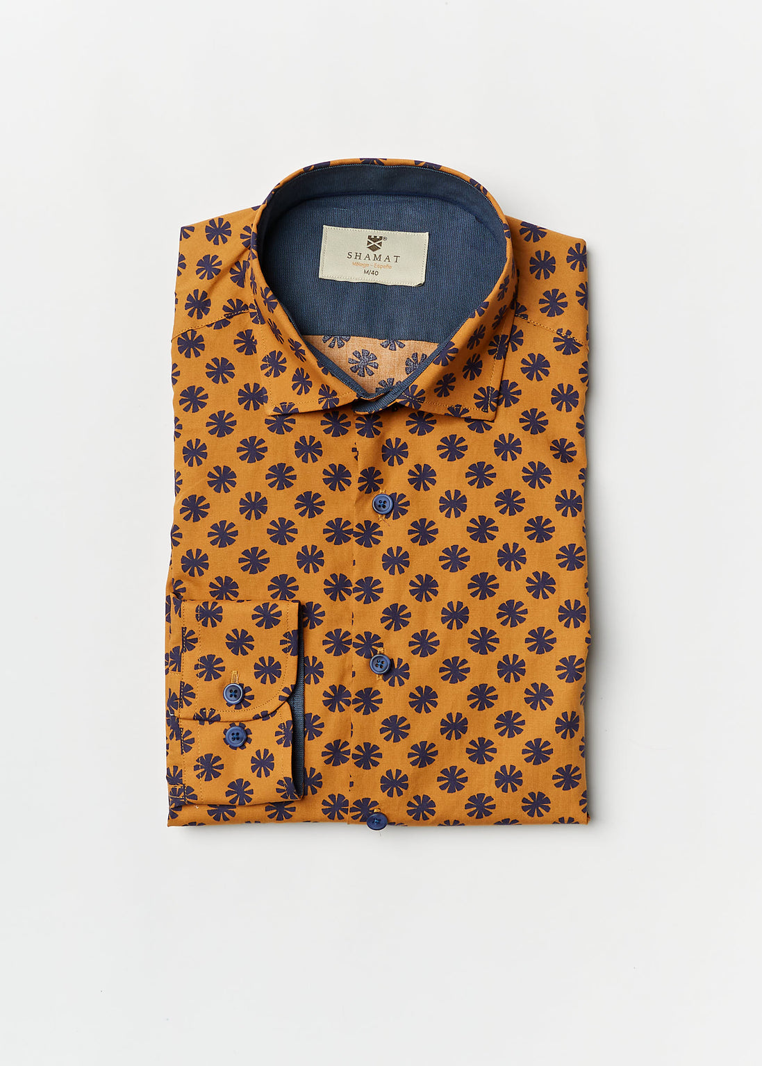 CAMISA ALGODÓN ESTAMPADA TRANI