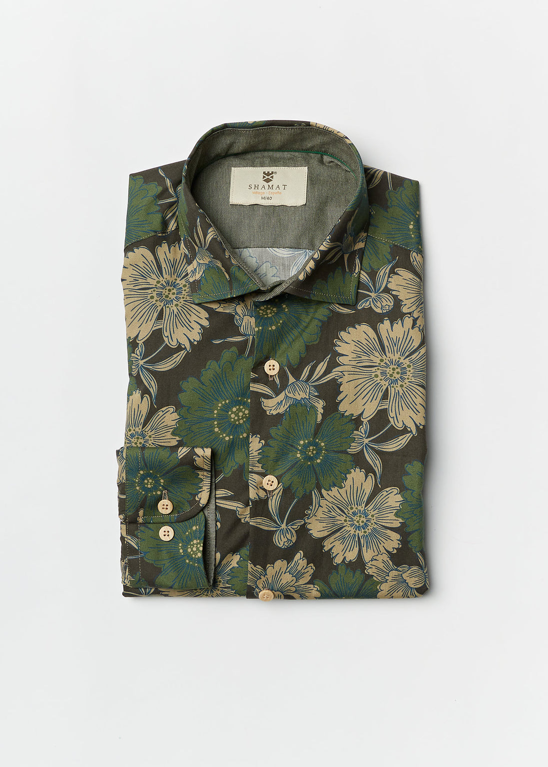CAMISA ALGODÓN ESTAMPADA TRM