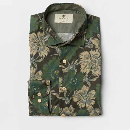 CAMISA ALGODÓN ESTAMPADA TRM