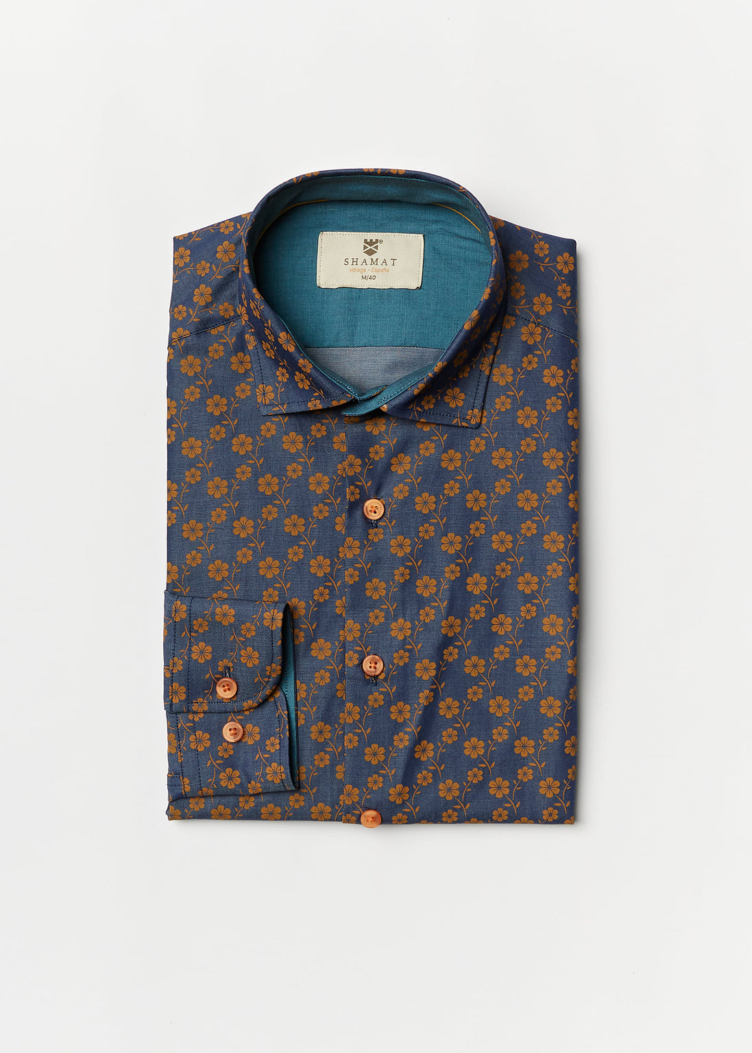 CAMISA ALGODÓN ESTAMPADA GÉNOVA