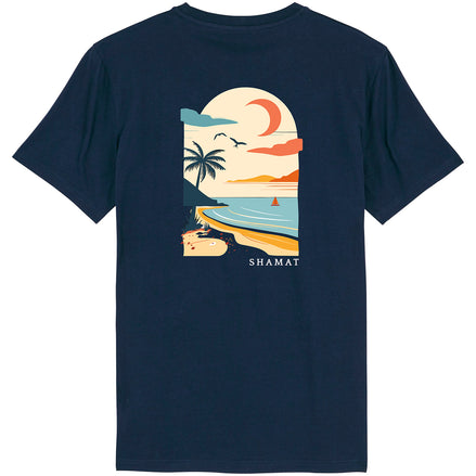 CAMISETA ESTAMPADO PLAYA