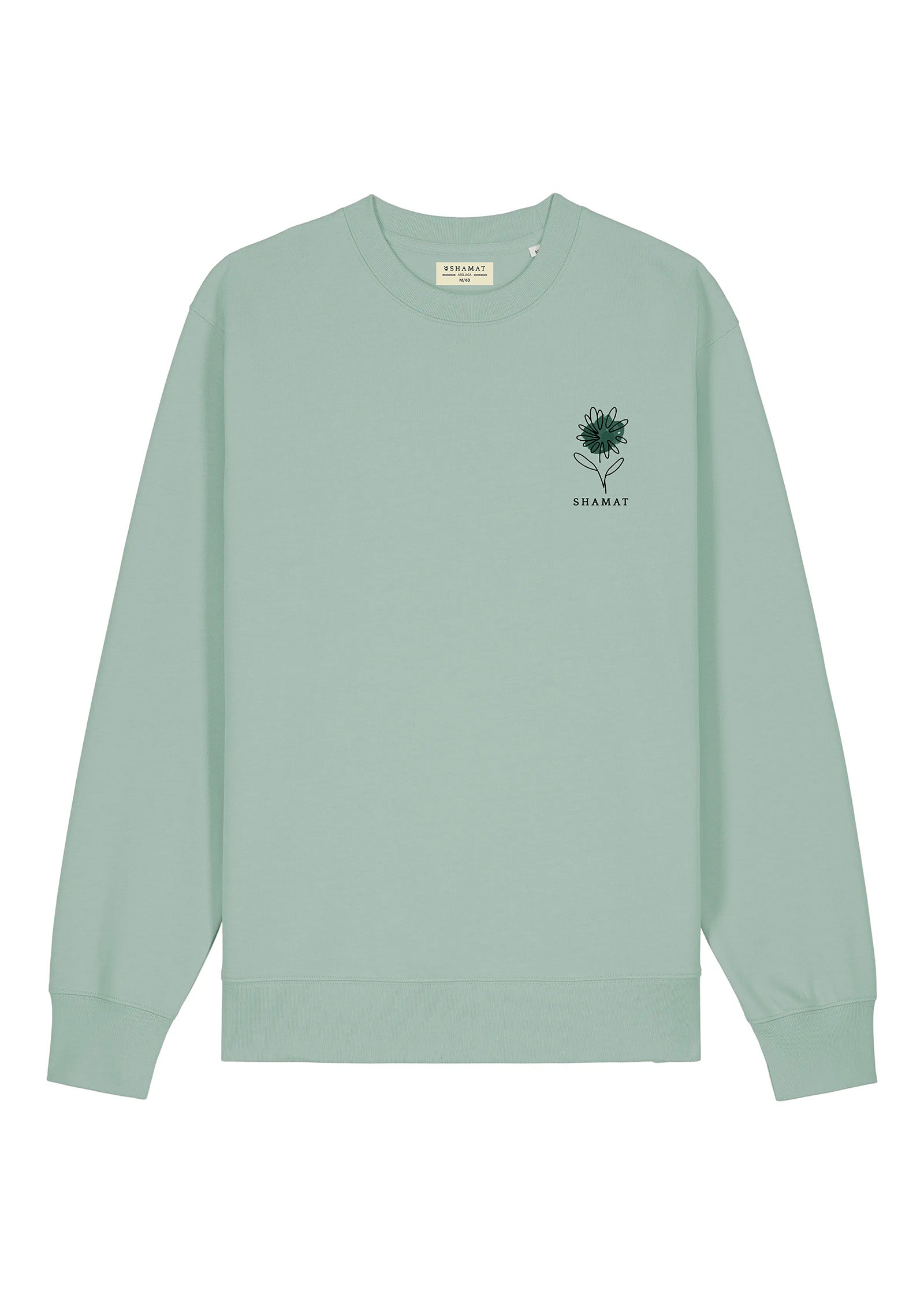 SUDADERA ESTAMPADO FLOR