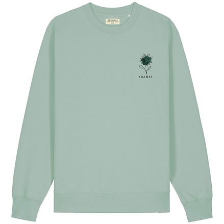FLOWER PRINT SWEATSHIRT