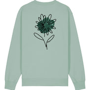 SUDADERA ESTAMPADO FLOR