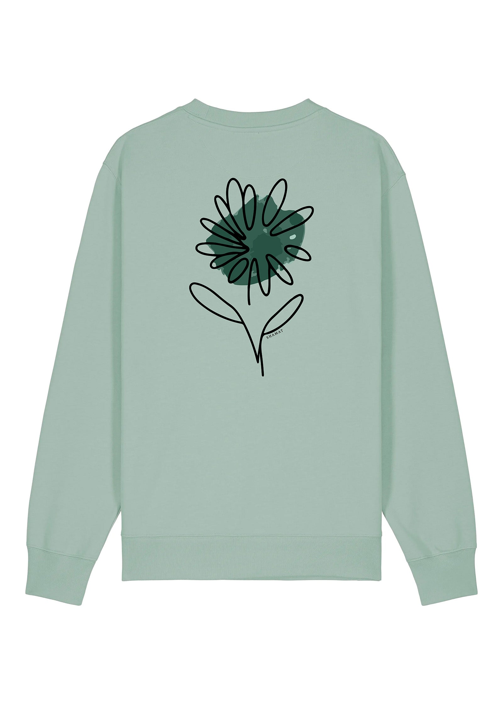 SUDADERA ESTAMPADO FLOR