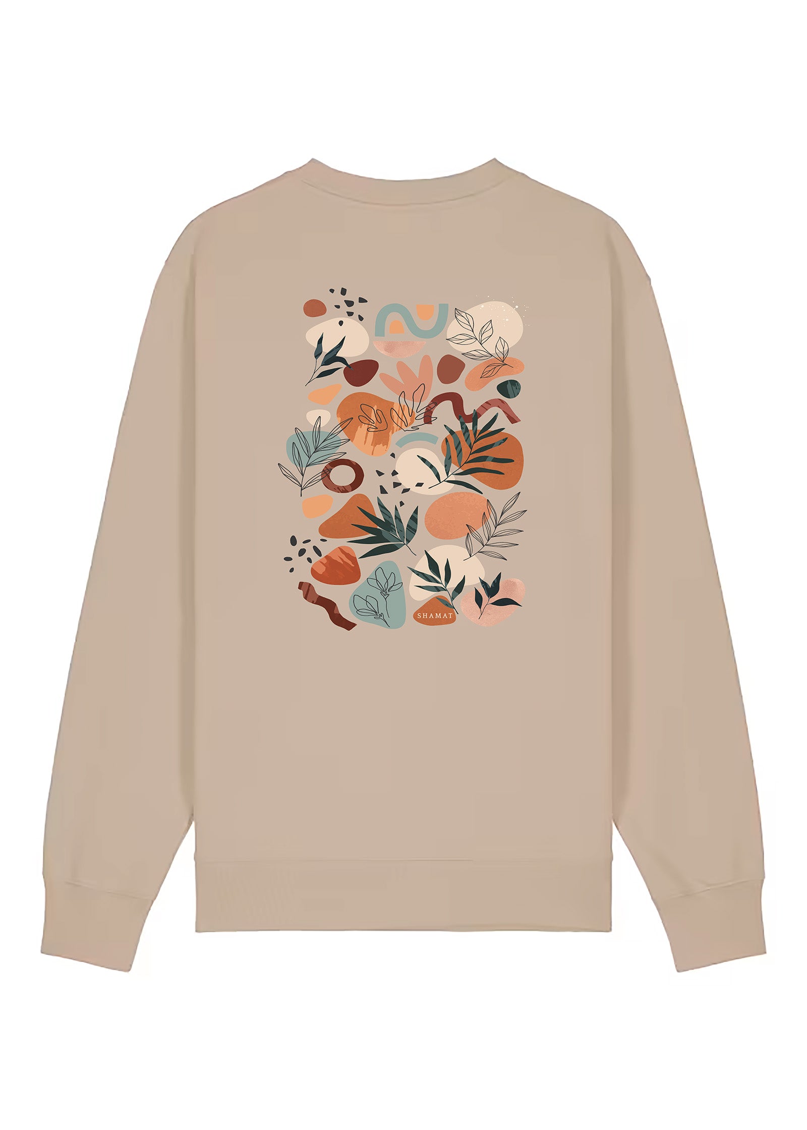 SUDADERA ESTAMPADO GEOMÉTRICO