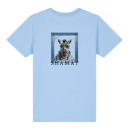 CAMISETA INFANTIL ESTAMPADO CEBRA