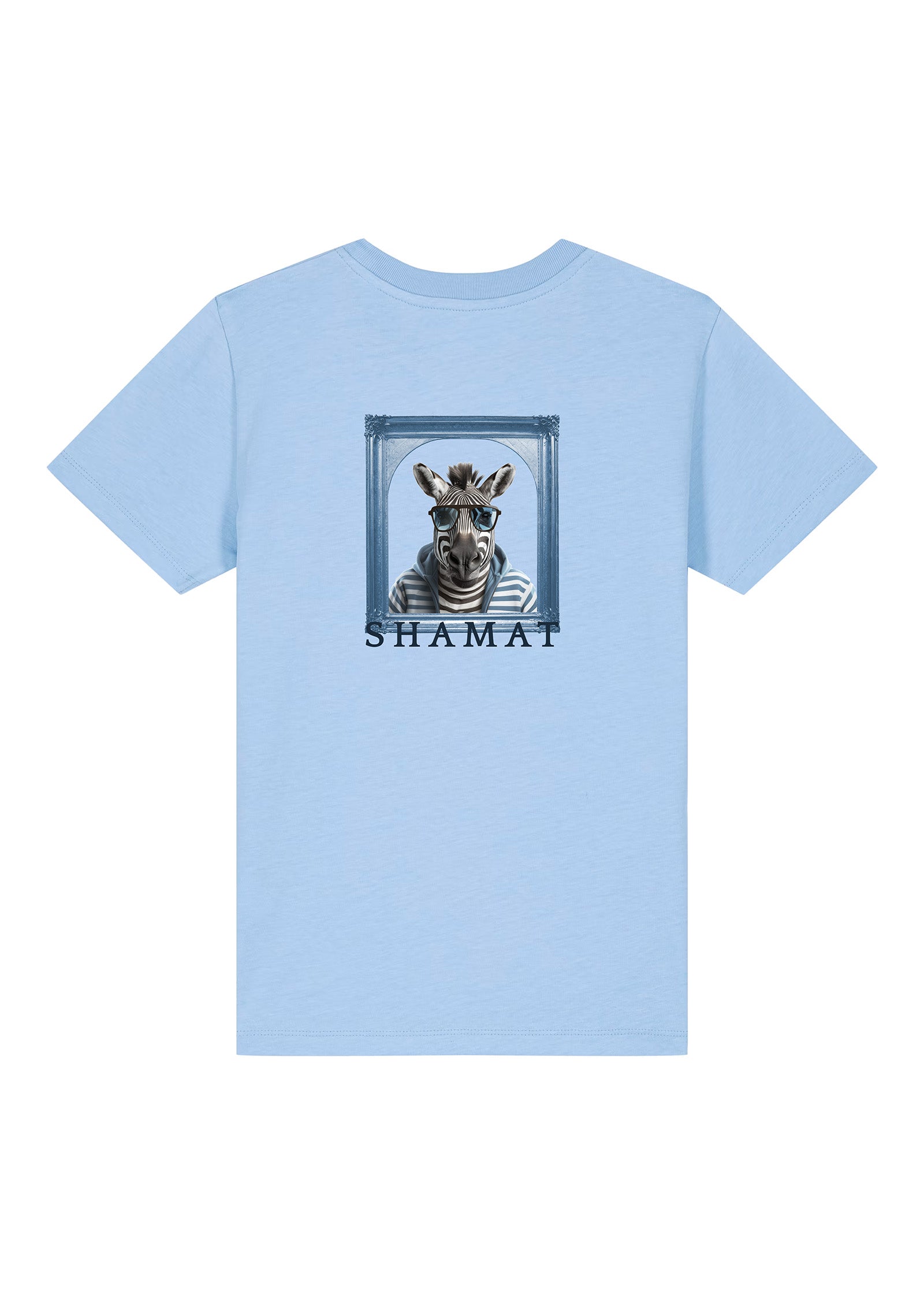 CAMISETA INFANTIL ESTAMPADO CEBRA
