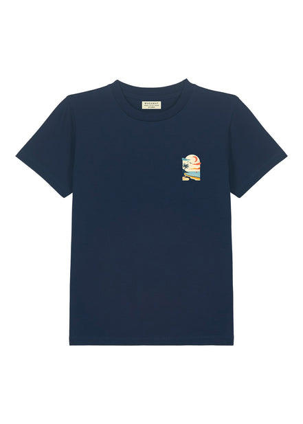CAMISETA INFANTIL ESTAMPADO PLAYA
