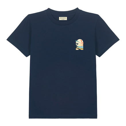 CAMISETA INFANTIL ESTAMPADO PLAYA