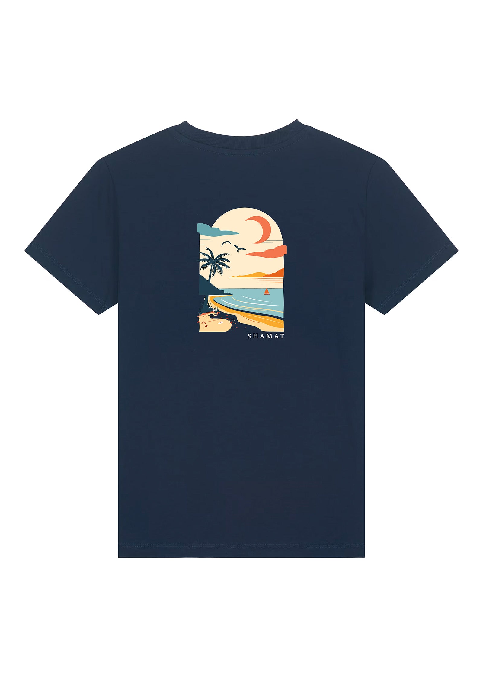 CAMISETA INFANTIL ESTAMPADO PLAYA