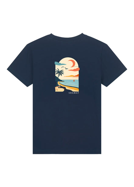 CAMISETA INFANTIL ESTAMPADO PLAYA