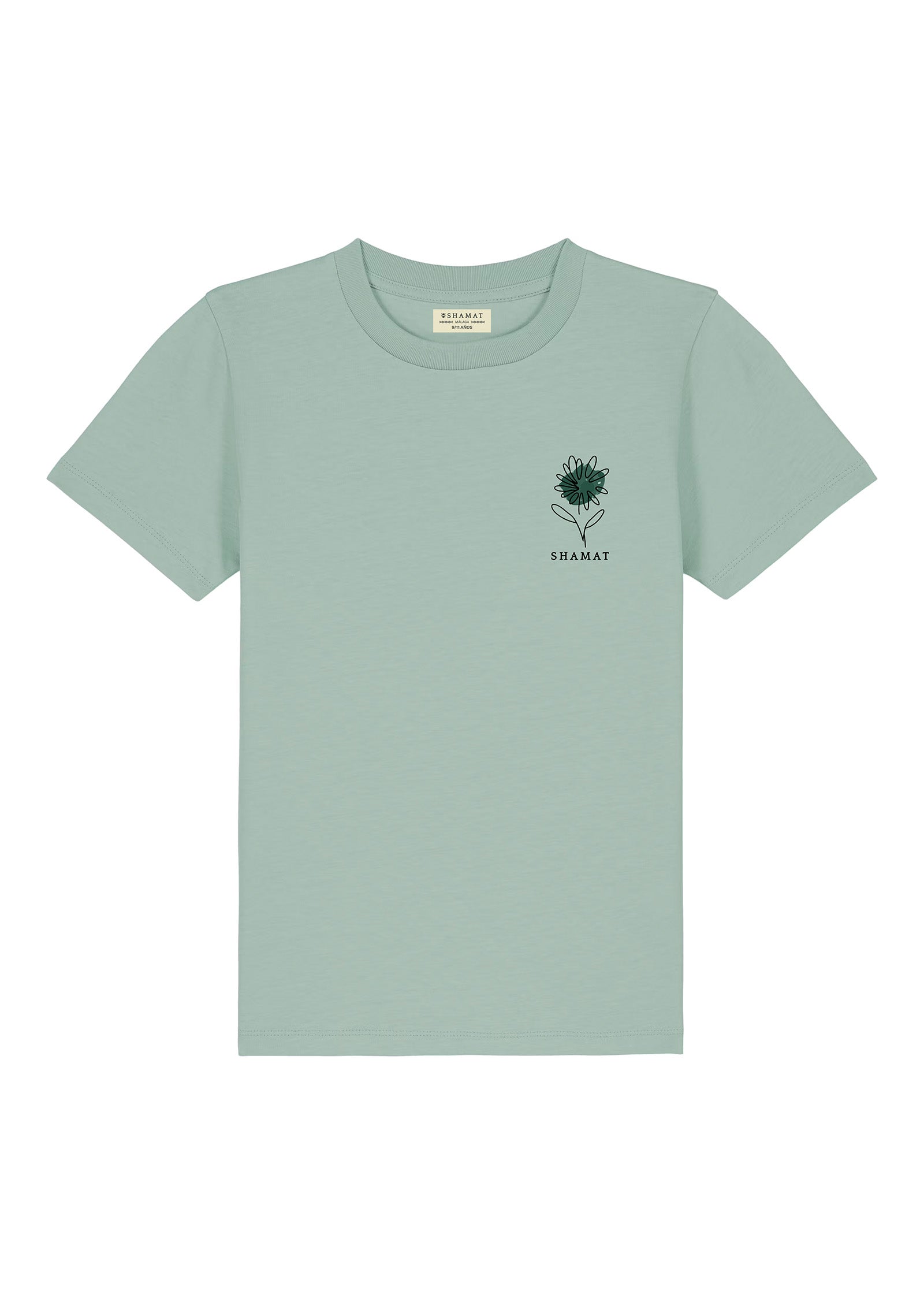 CAMISETA INFANTIL ESTAMPADO FLOR