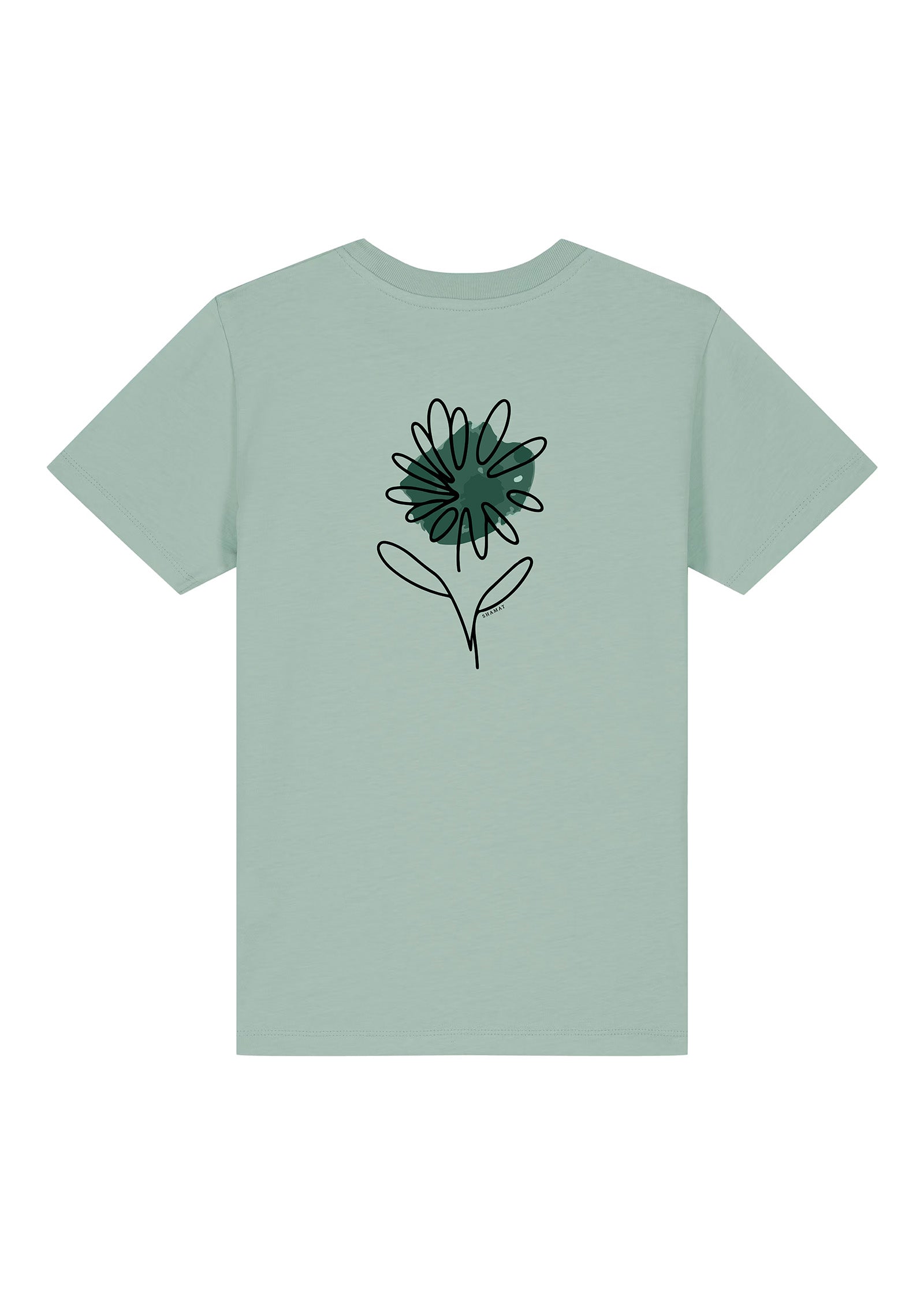 CAMISETA INFANTIL ESTAMPADO FLOR