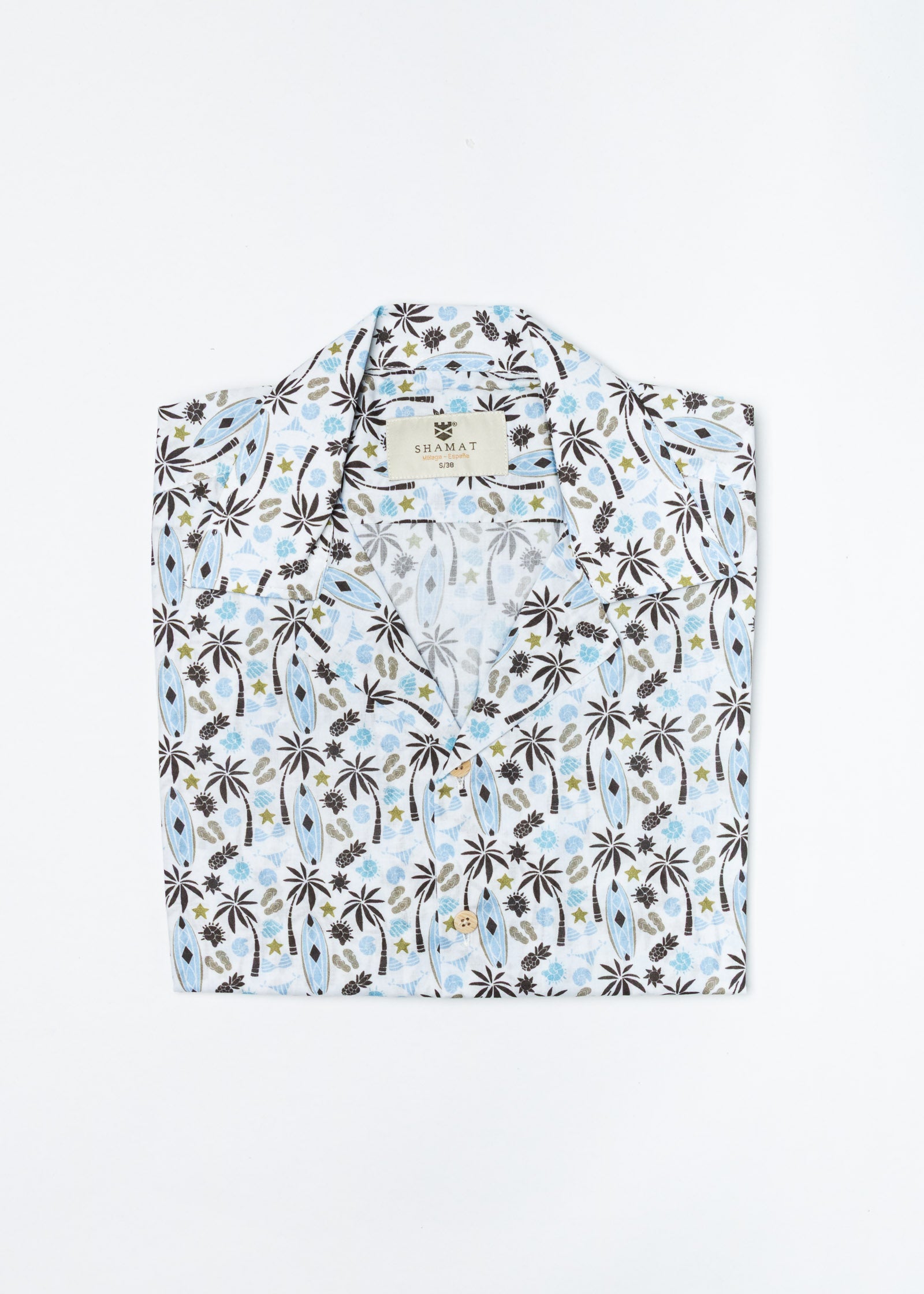 Camisa Bowling Voile Surf Mediterráneo