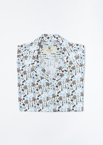 Camisa Bowling Voile Surf Mediterráneo
