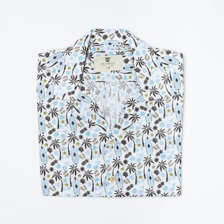 Camisa Bowling Voile Surf Mediterráneo