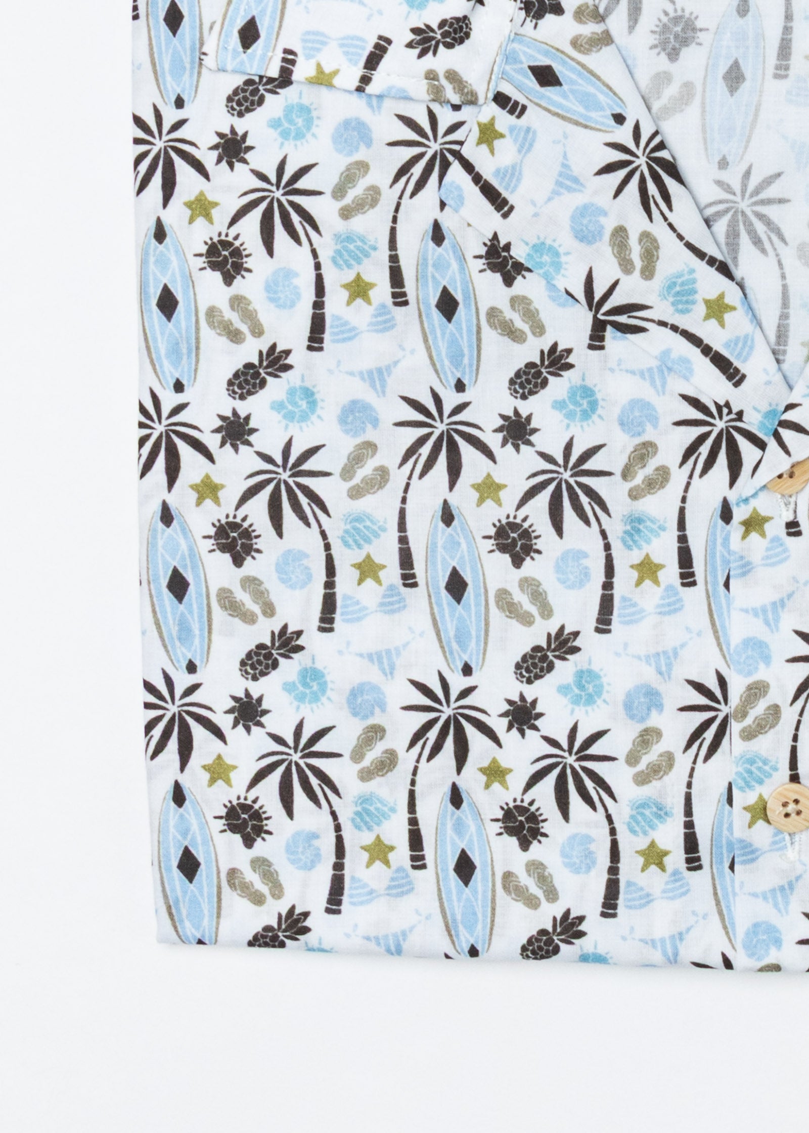 Camisa Bowling Voile Surf Mediterráneo