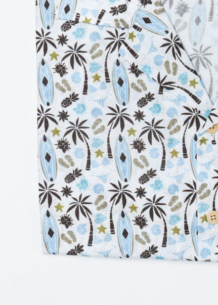 Camisa Bowling Voile Surf Mediterráneo