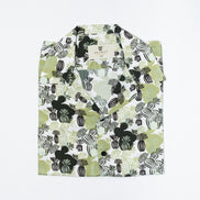Camisa Bowling Viscosa Cactus Mediterráneo